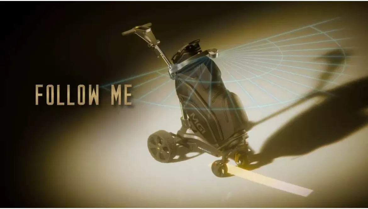 Chariot suiveur MGI Halo : Follow Me et GPS | Corner Golf
